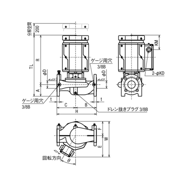HITACHI-IES日立電動泵JDP 50X40B-E52.2