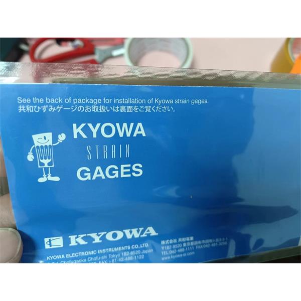 日本KYOWA共和應(yīng)變片帶雙線式中溫導(dǎo)線KFGS-1-120-D9-11 R15C2