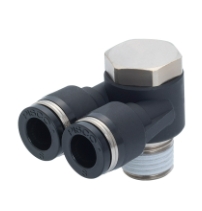PISCO碧鑠科雙通歧管管接頭 PA4-M5