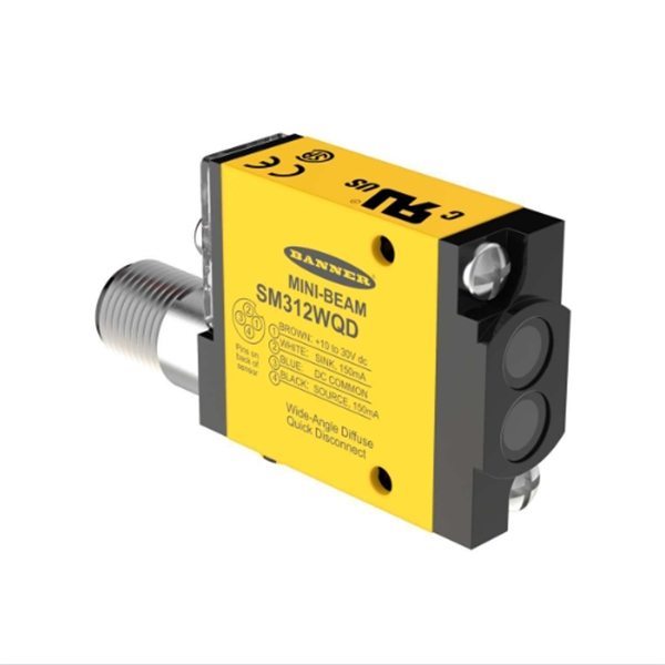 BANNER邦納美國(guó)MINI-BEAM系列光電傳感器 SM312DBZQDP